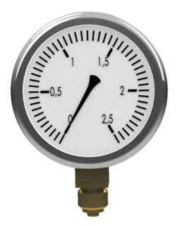 Pressure gauge, standard version Pressuresensor